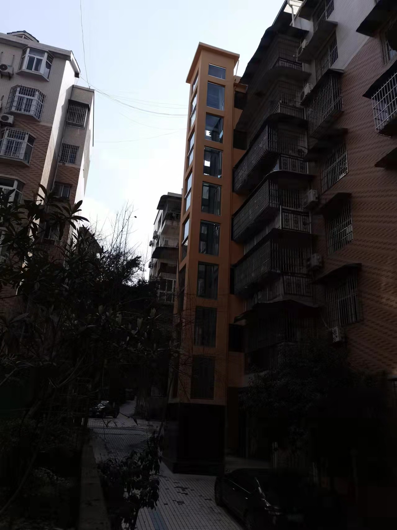 巴南老小区电梯加装